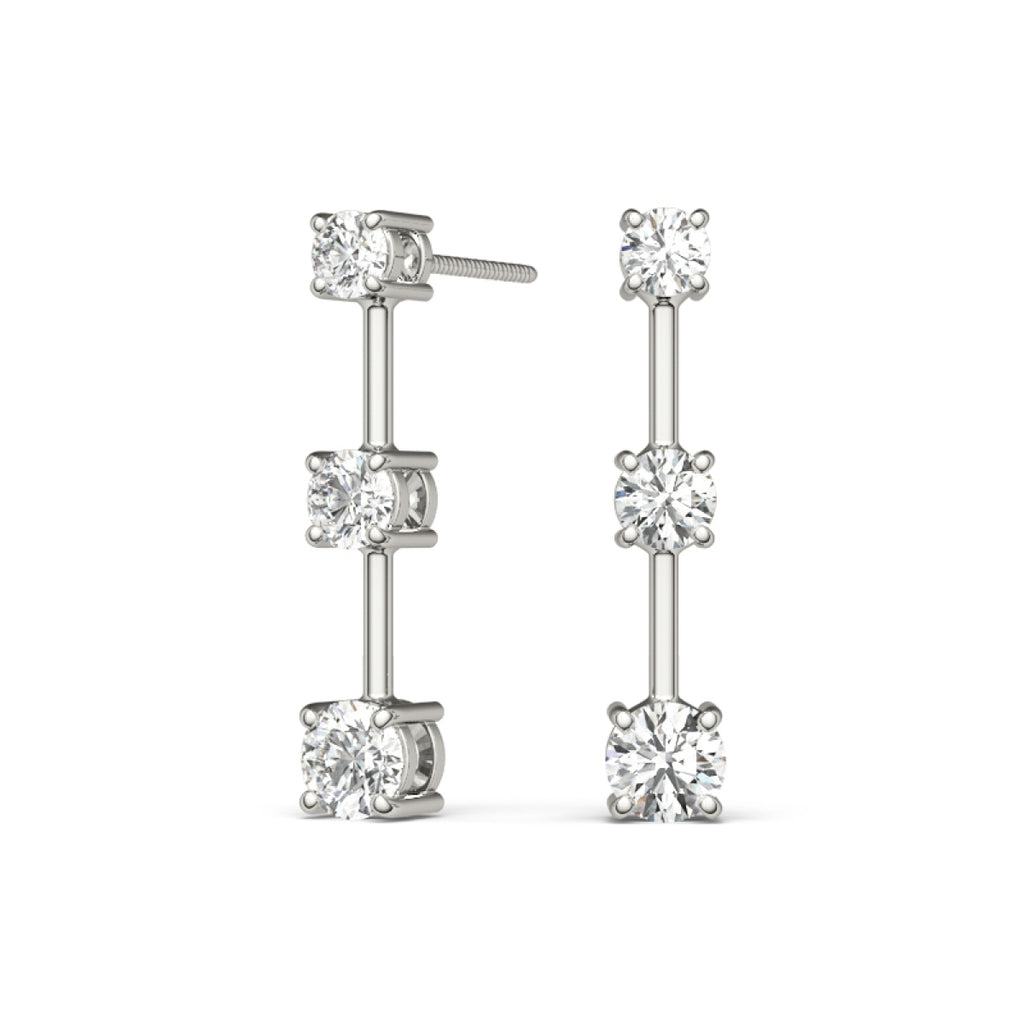 Three drop earrings discount